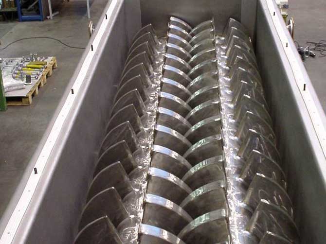 空心漿葉式干燥機